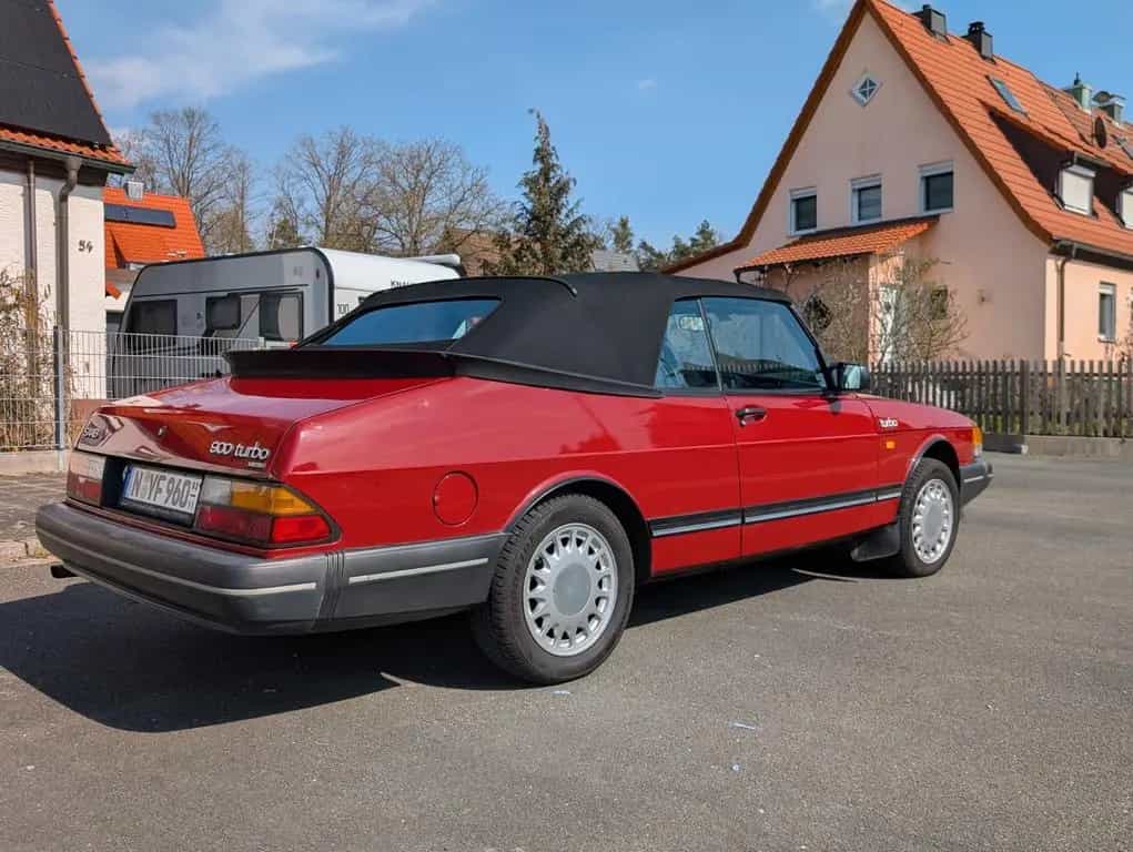 Saab 900 900 Turbo 16 Valve SE Cabrio 04/1989-photo-4