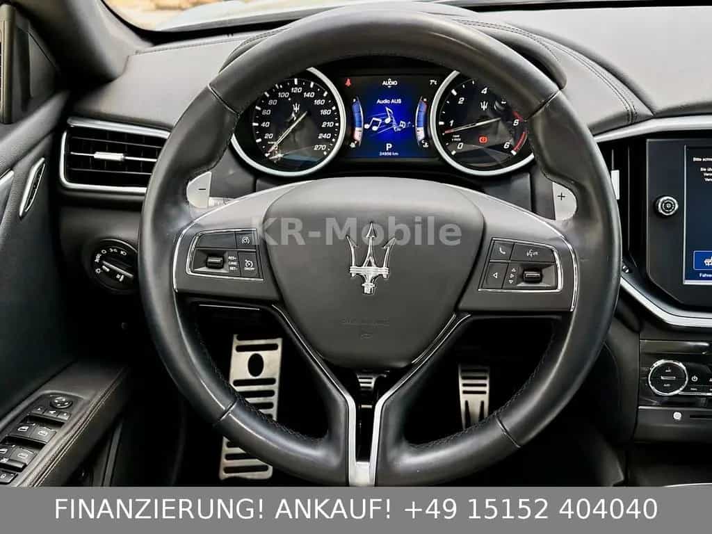 Maserati Ghibli /2-Hand/Serviceheft/TÜV/Garantie/COC 12/2015-photo-31