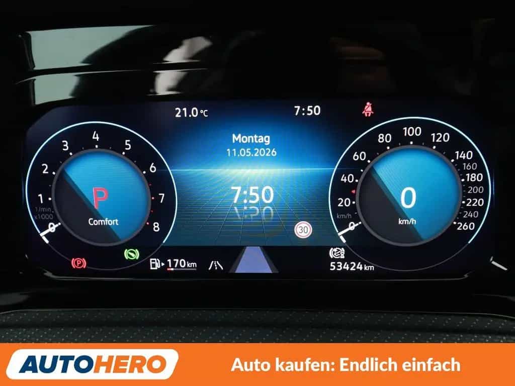 Volkswagen Golf VIII 1.5 eTSI ACT R-Line Aut.*NAVI*PDC*ACC* 11/2021-photo-19