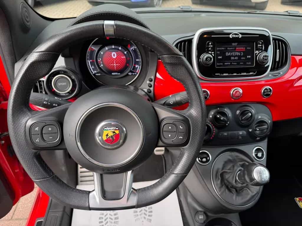 Abarth 500C 595 1.Hand DAB 8-Fach Sport Abgas 05/2019-photo-12