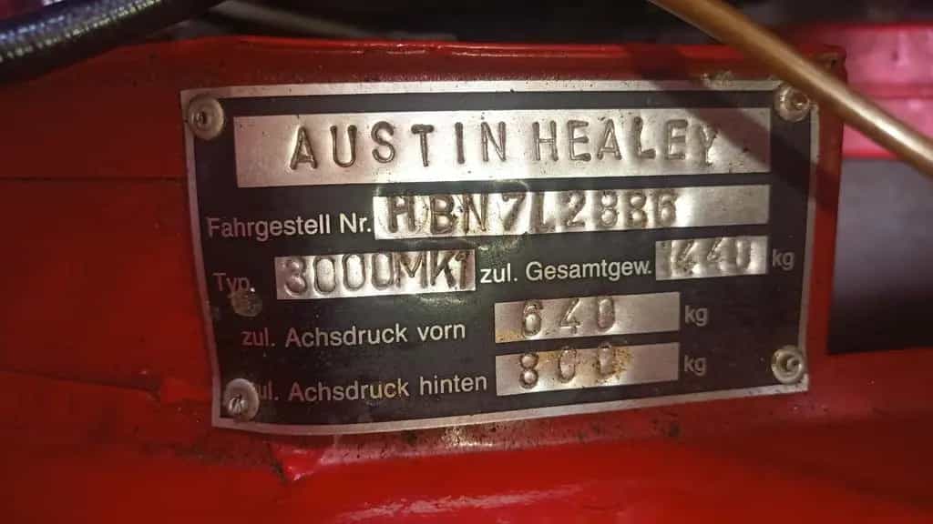 Austin Healey Other 3000 MKI (BN7) 07/1959-photo-17