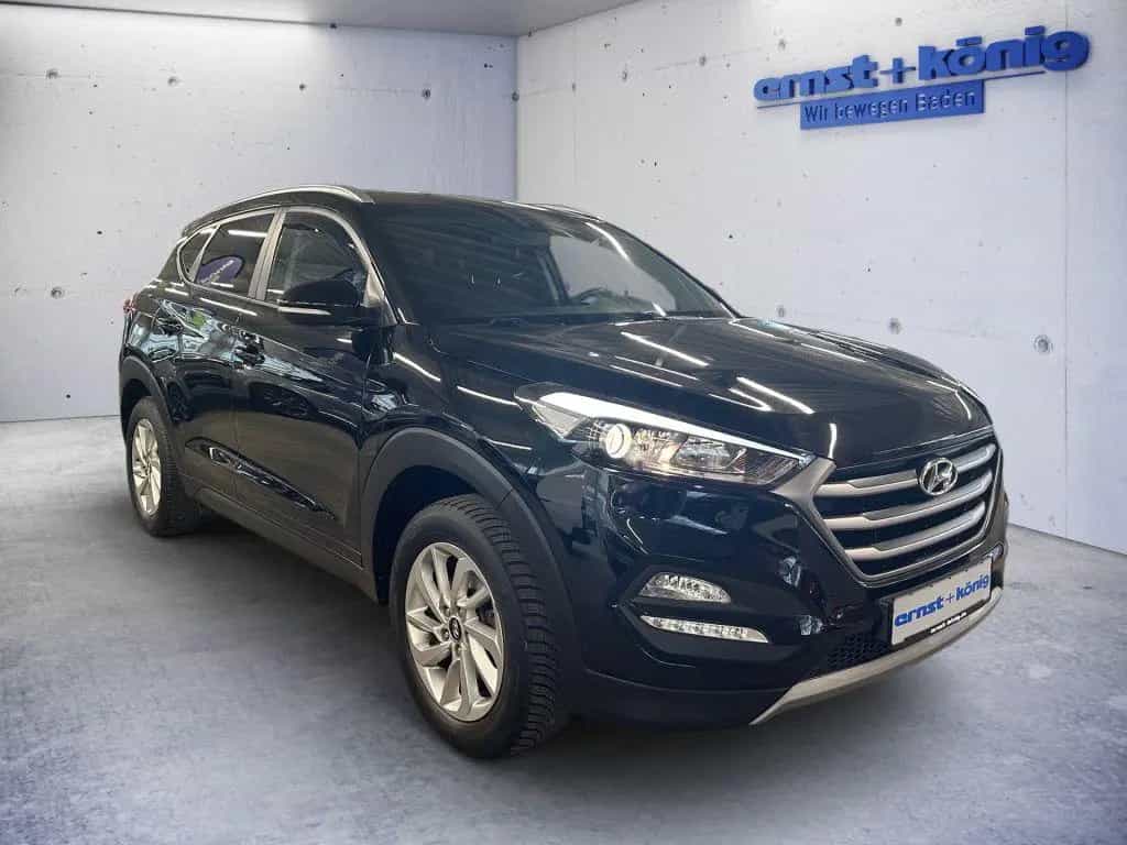 Hyundai TUCSON blue 1.6 GDi 2WD Trend 09/2017-photo-1