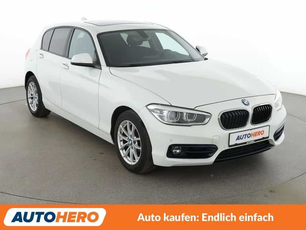 BMW 1 Series 118i Sport Line Aut.*NAVI*LED*TEMPO*PDC*SHZ* 08/2018-photo-7
