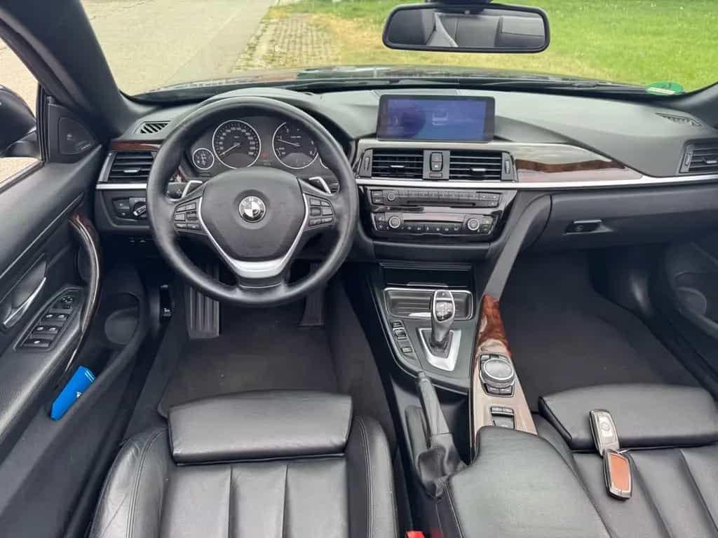 BMW 420 4 Cabrio 420 d*VOLLAUSSTATTUNG*TOP*AUT* 06/2014-photo-11