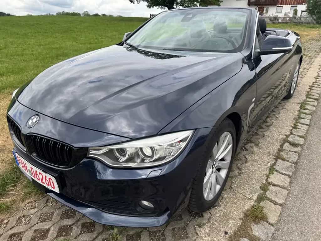 BMW 420 4 Cabrio 420 d*VOLLAUSSTATTUNG*TOP*AUT* 06/2014-photo-2