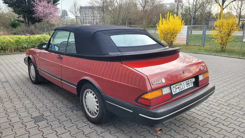 Saab 900 S 16v Turbo Cabrio 02/1992-photo-4