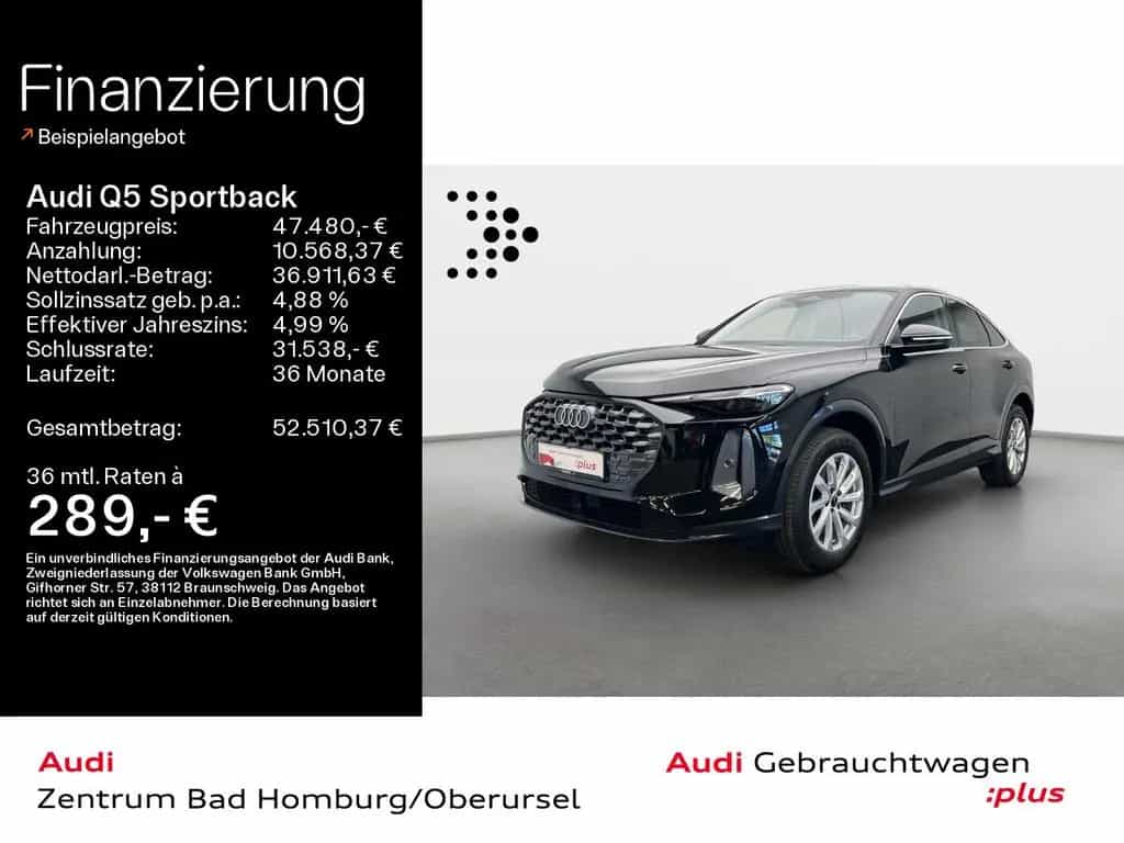 Audi Q5 Sportback TFSI quattro*AHK*Navi*Einparkhilfe* 07/2025-photo-0