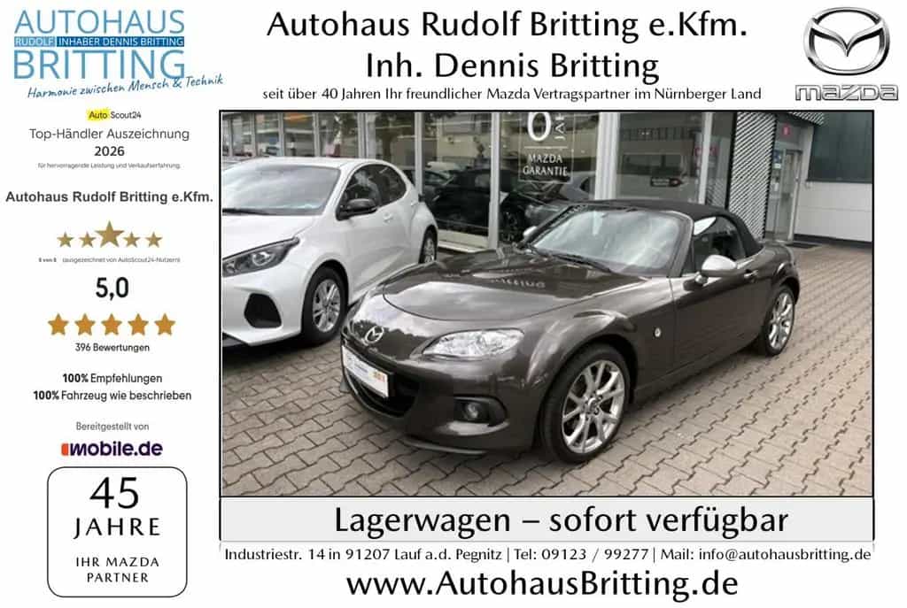 Mazda MX-5 Benzin 126PS 5GS 1.8 Sendo Navi 03/2015-photo-0