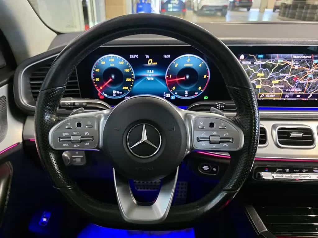 Mercedes-Benz GLE 350 D AMG LINE 7 SITZE BURMESTER PANO CUIR N 06/2020-photo-9