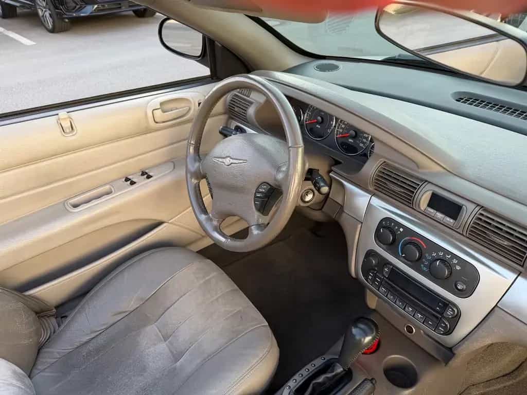 Chrysler Sebring Cabrio 2.7 Limited Tempom/TOPZUSTAND/1Hd 05/2007-photo-9