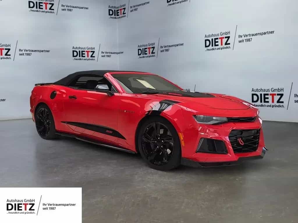 Chevrolet Camaro 6.2L V8 SS Convertible*XEN*BOSE*HUD*KAM 09/2019-photo-0