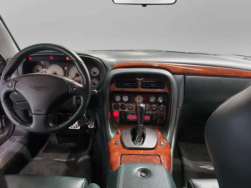 Aston Martin DB7 GTA Tungsten Silver Forest Green 1of112 07/2003-photo-12