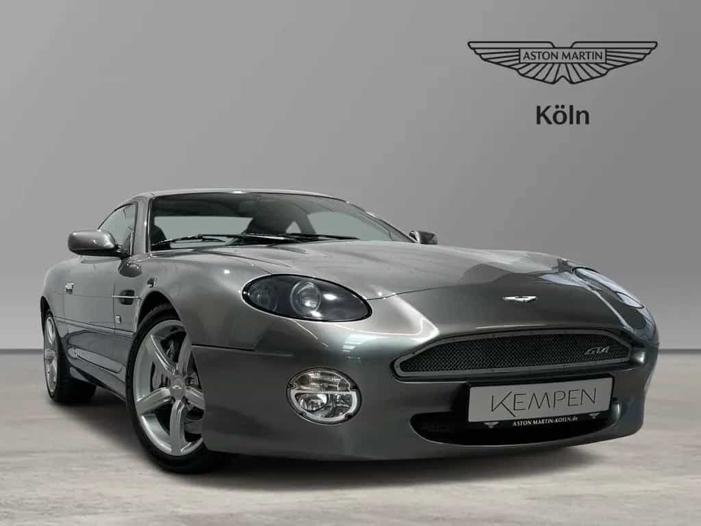 Aston Martin DB7 GTA Tungsten Silver Forest Green 1of112 07/2003-photo-14