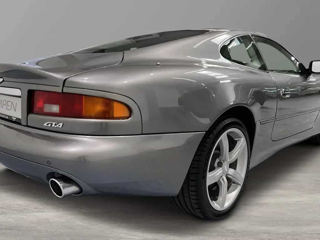 Aston Martin DB7 GTA Tungsten Silver Forest Green 1of112 07/2003-photo-7