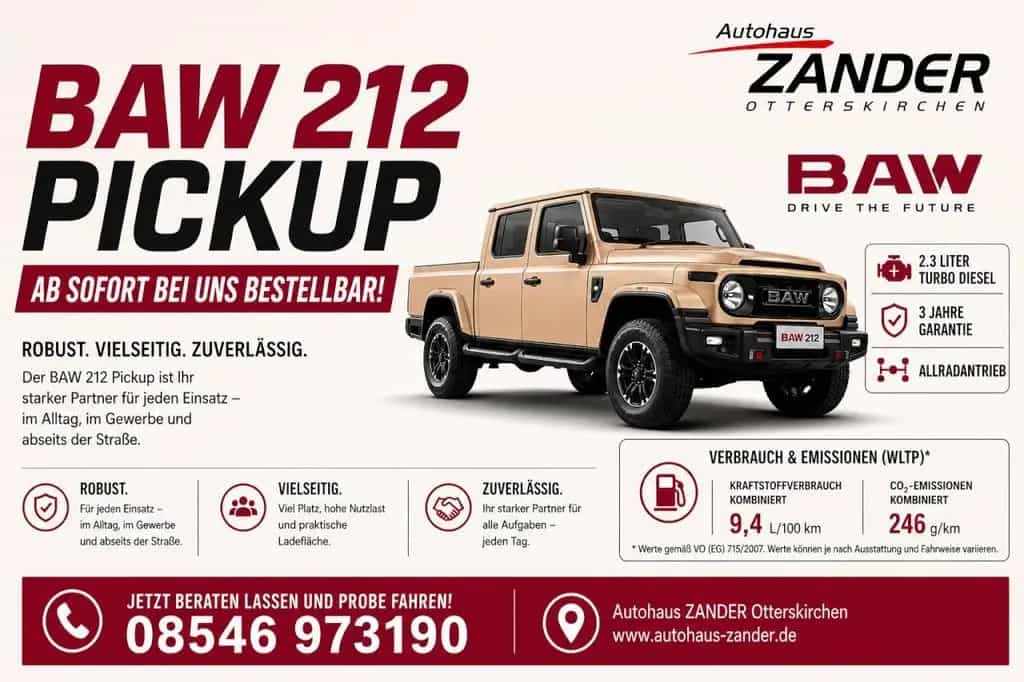 BAW 212 Pickup - ab sofort bestellbar - inkl Fracht null-photo-1
