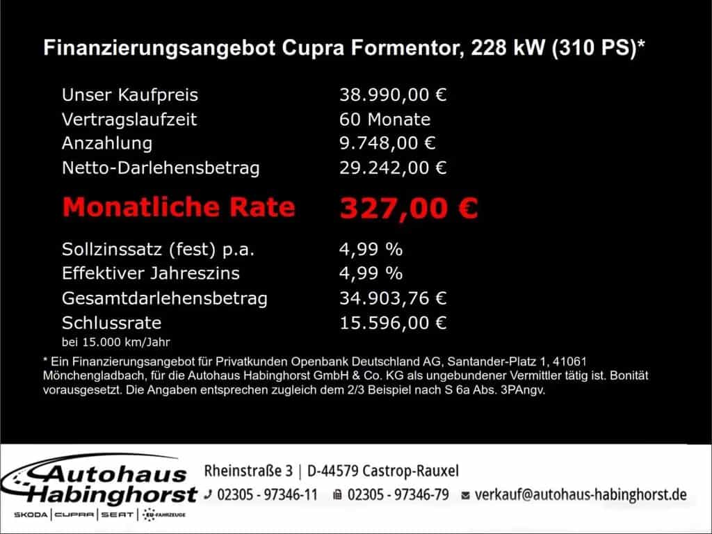 Cupra Formentor 2.0 TSI DSG 4Drive VZ Pano Beats DCC A 05/2023-photo-1
