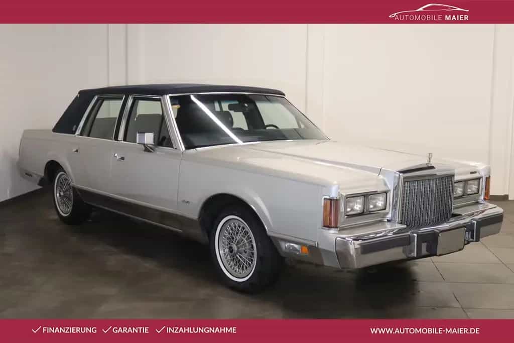 Lincoln Continental H Kennzeichen Einmaliger Zustand 02/1987-photo-0