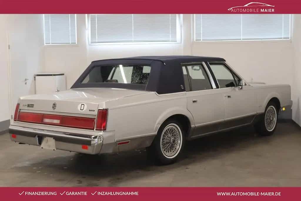 Lincoln Continental H Kennzeichen Einmaliger Zustand 02/1987-photo-1