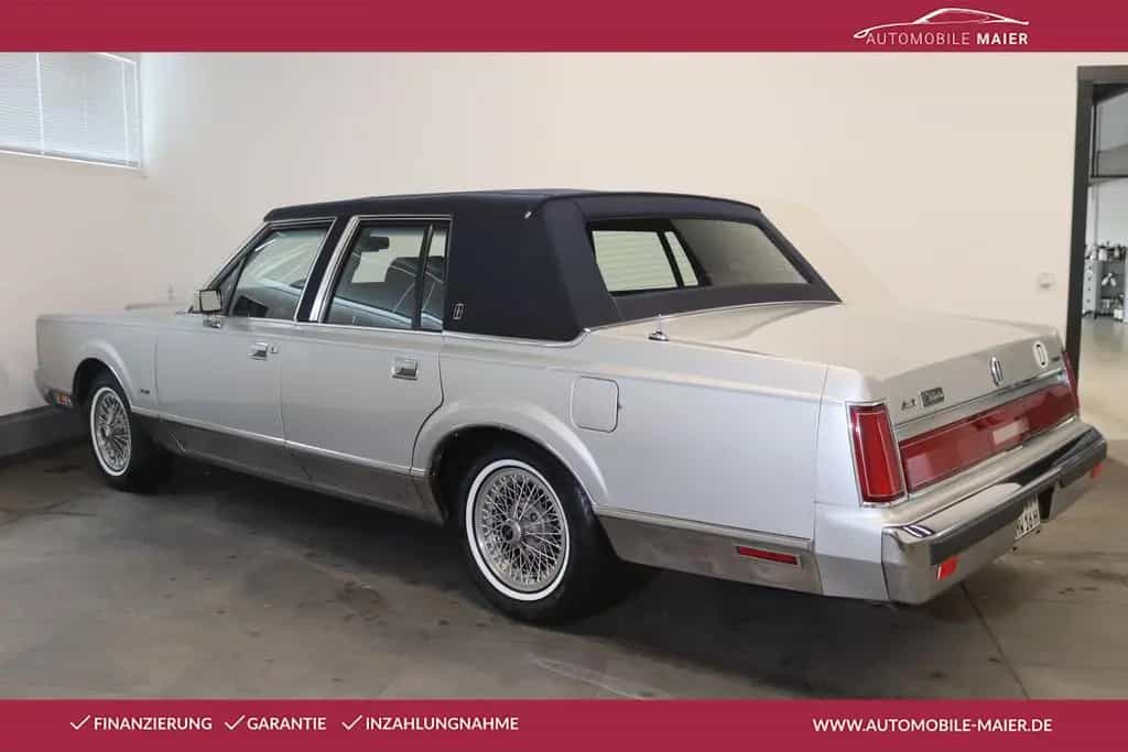 Lincoln Continental H Kennzeichen Einmaliger Zustand 02/1987-photo-2