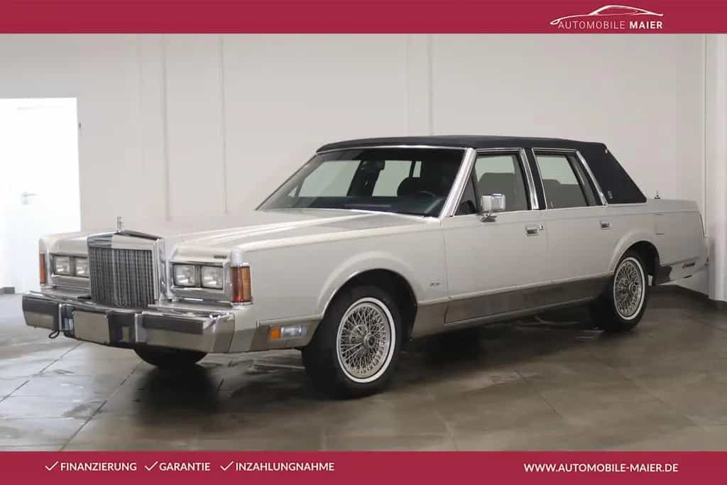 Lincoln Continental H Kennzeichen Einmaliger Zustand 02/1987-photo-3