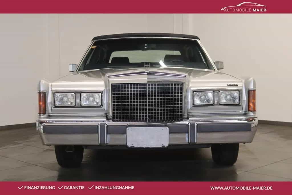 Lincoln Continental H Kennzeichen Einmaliger Zustand 02/1987-photo-5