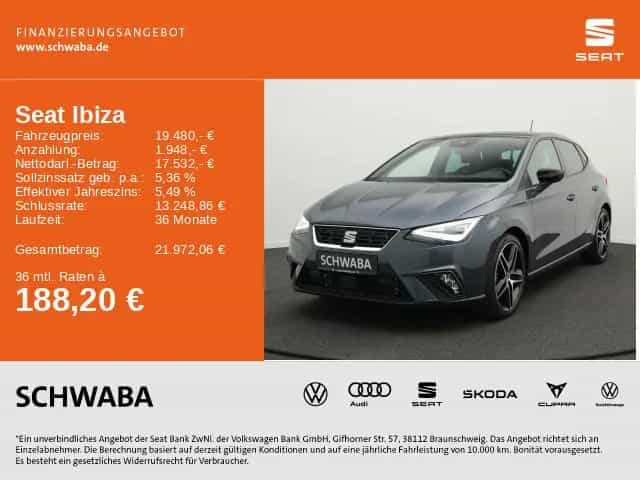 Seat Ibiza FR 1.5 TSI DSG 04/2023-photo-1