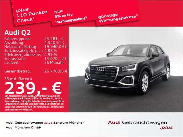 Audi Q2 35 TFSI S tronic advanced Navi+/PDC 02/2023-photo-0
