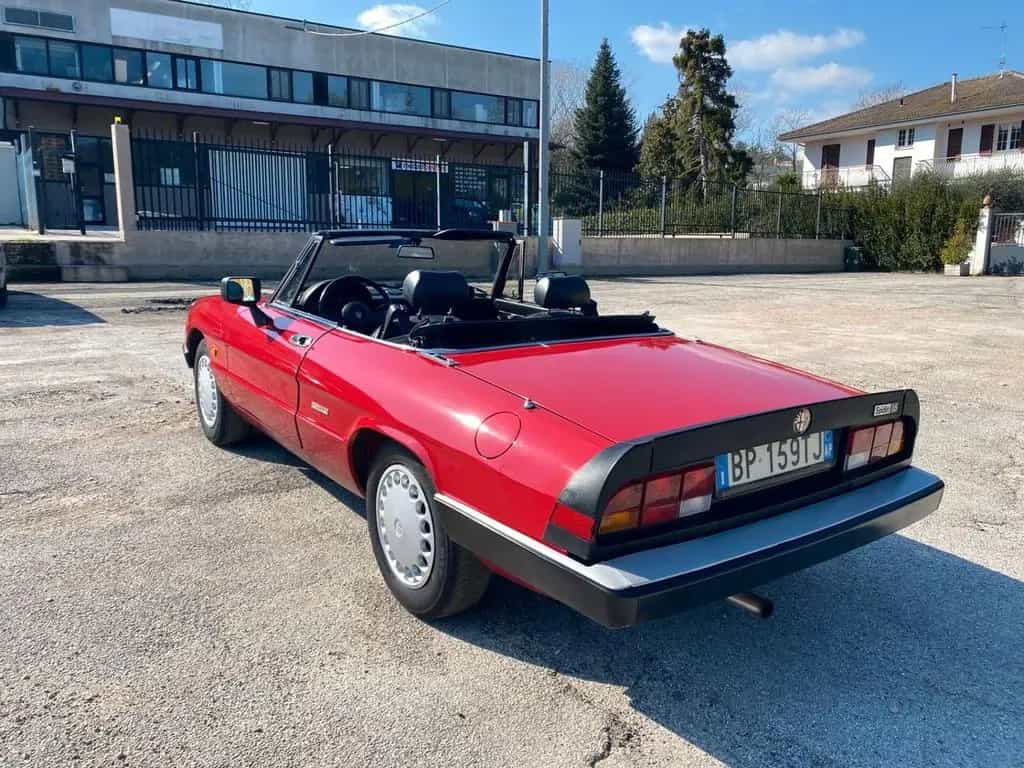 Alfa Romeo Spider DUETTO TARGA ORO 12/1987-photo-2