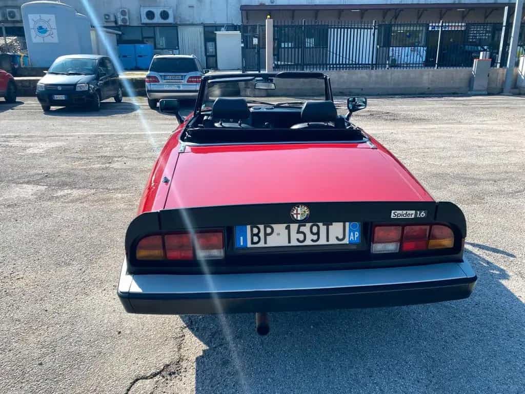Alfa Romeo Spider DUETTO TARGA ORO 12/1987-photo-3
