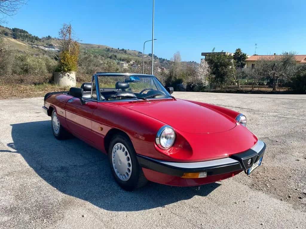 Alfa Romeo Spider DUETTO TARGA ORO 12/1987-photo-5