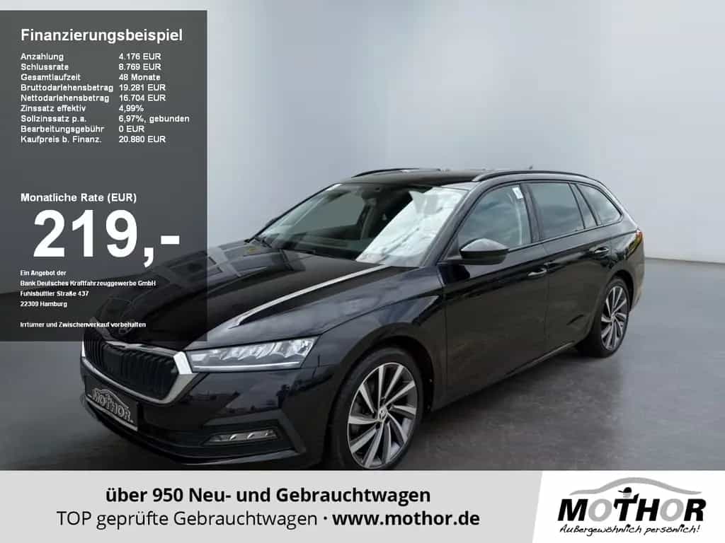 Skoda Octavia Combi Ambition 1.0 TSI Tempomat 01/2022-photo-0