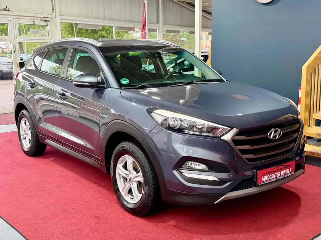 Hyundai TUCSON 1.6 Advantage Blue 2WD/2.Hand/TüvNEU 03/2017-photo-0