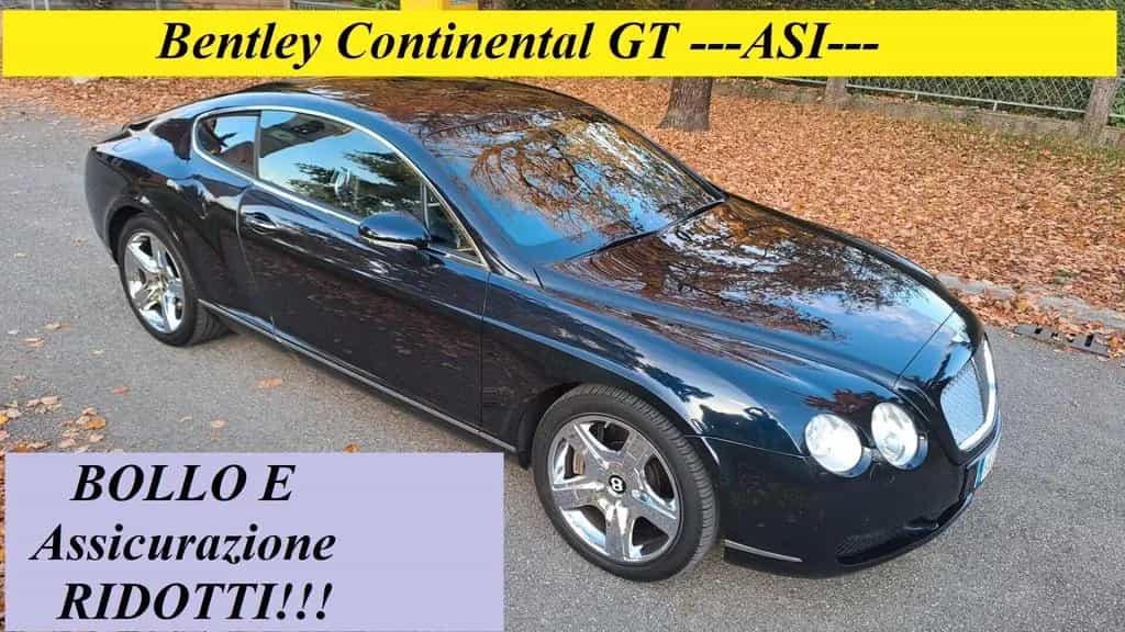Bentley Continental GT --ASI---BOLLO E ASSICURAZ 10/2004-photo-0