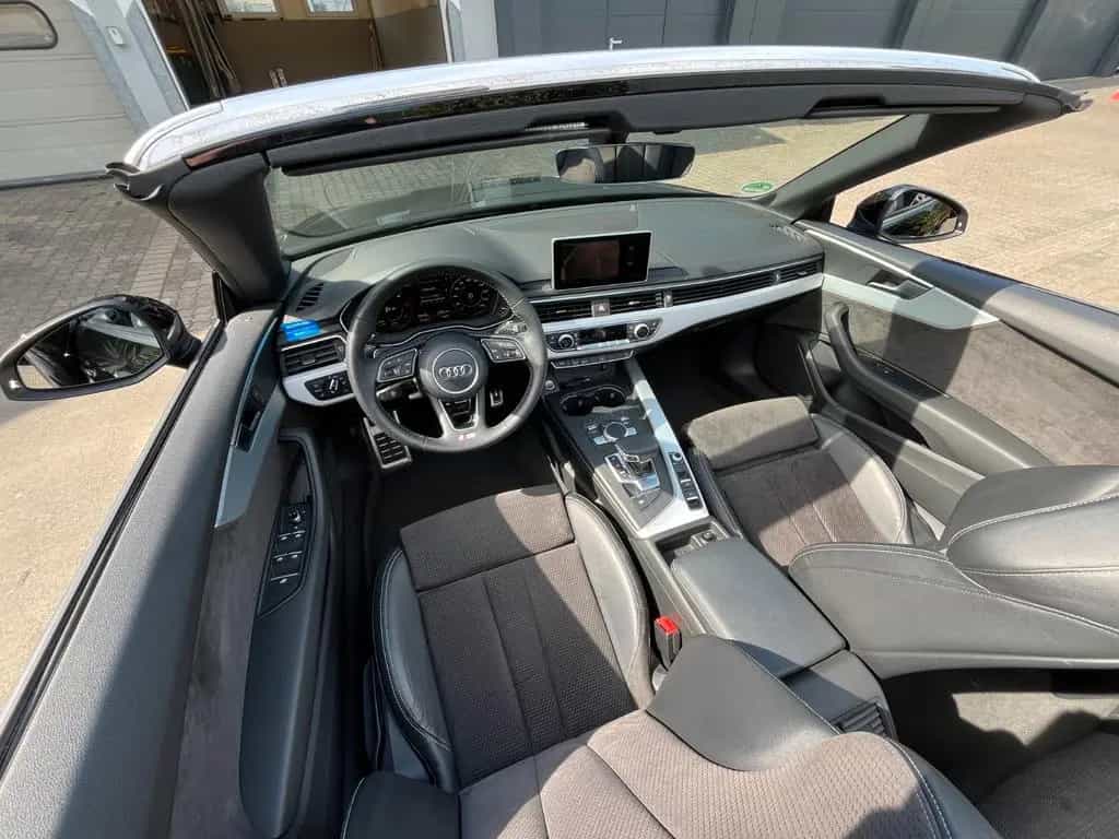 Audi A5 Cabriolet 2.0 TDi S-Line - Top Ausst, u. Zust 02/2018-photo-37