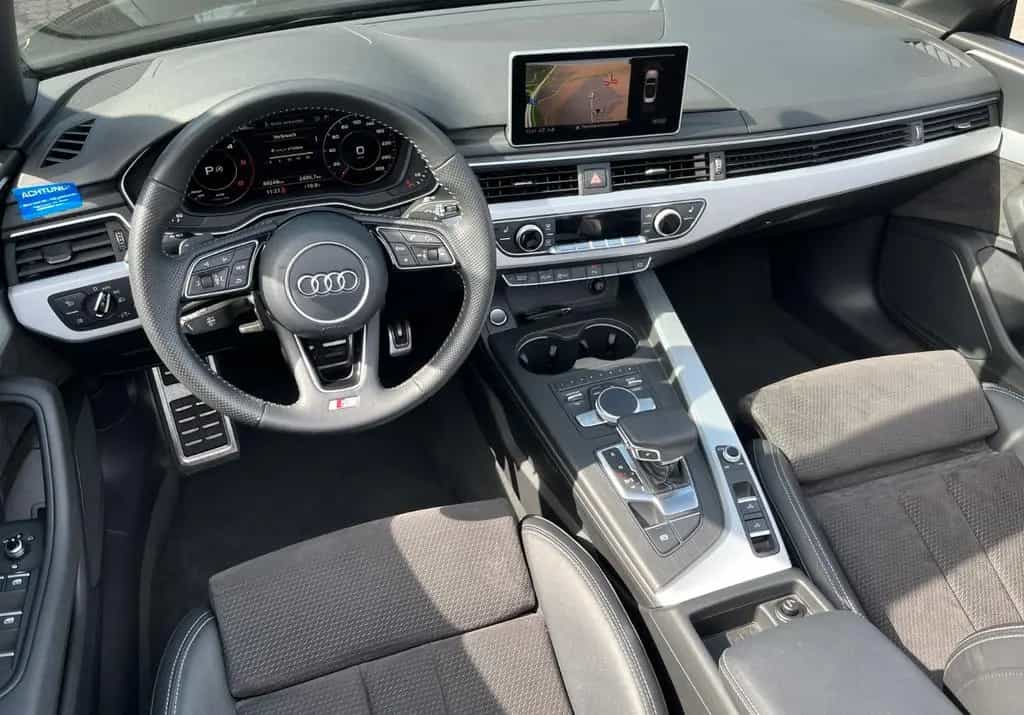 Audi A5 Cabriolet 2.0 TDi S-Line - Top Ausst, u. Zust 02/2018-photo-38