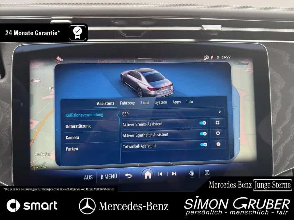 Mercedes-Benz E 220 d AMG Int/Ext Night Pano Kamera Ambi+ 06/2025-photo-15