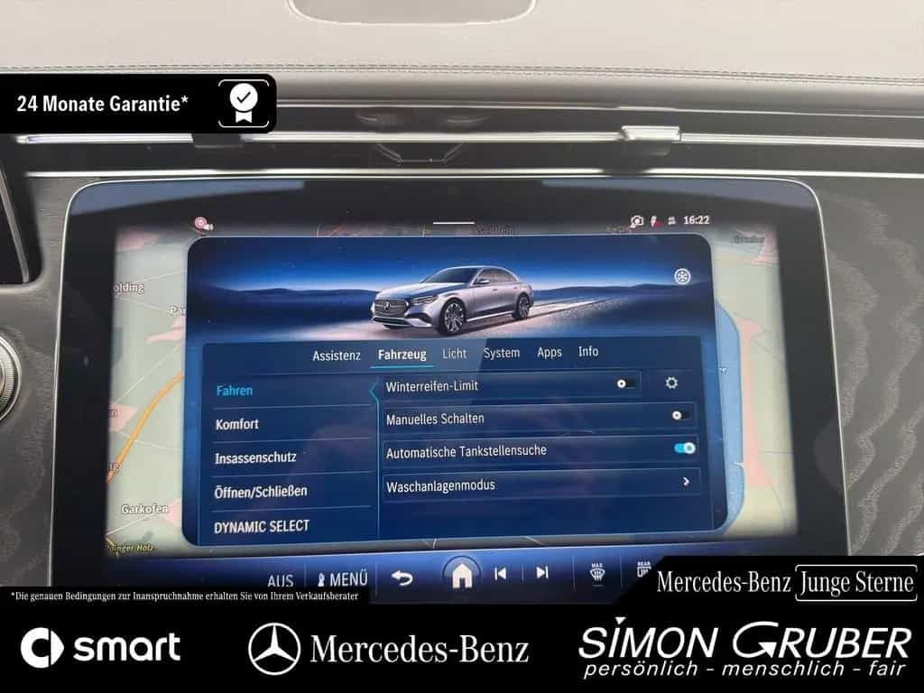 Mercedes-Benz E 220 d AMG Int/Ext Night Pano Kamera Ambi+ 06/2025-photo-16