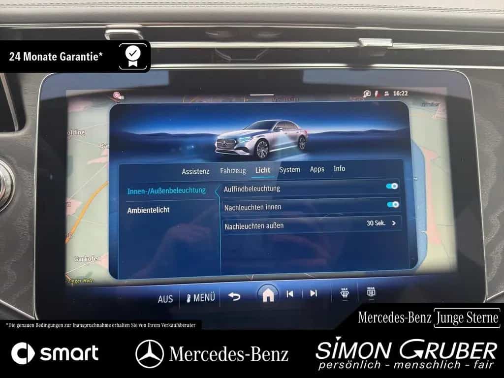 Mercedes-Benz E 220 d AMG Int/Ext Night Pano Kamera Ambi+ 06/2025-photo-18