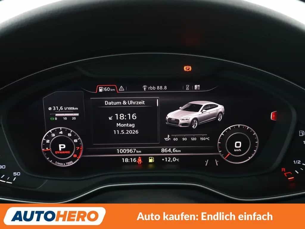 Audi A5 Sportback 2.0 TFSI quattro Sport Aut.*NAVI* 03/2017-photo-19