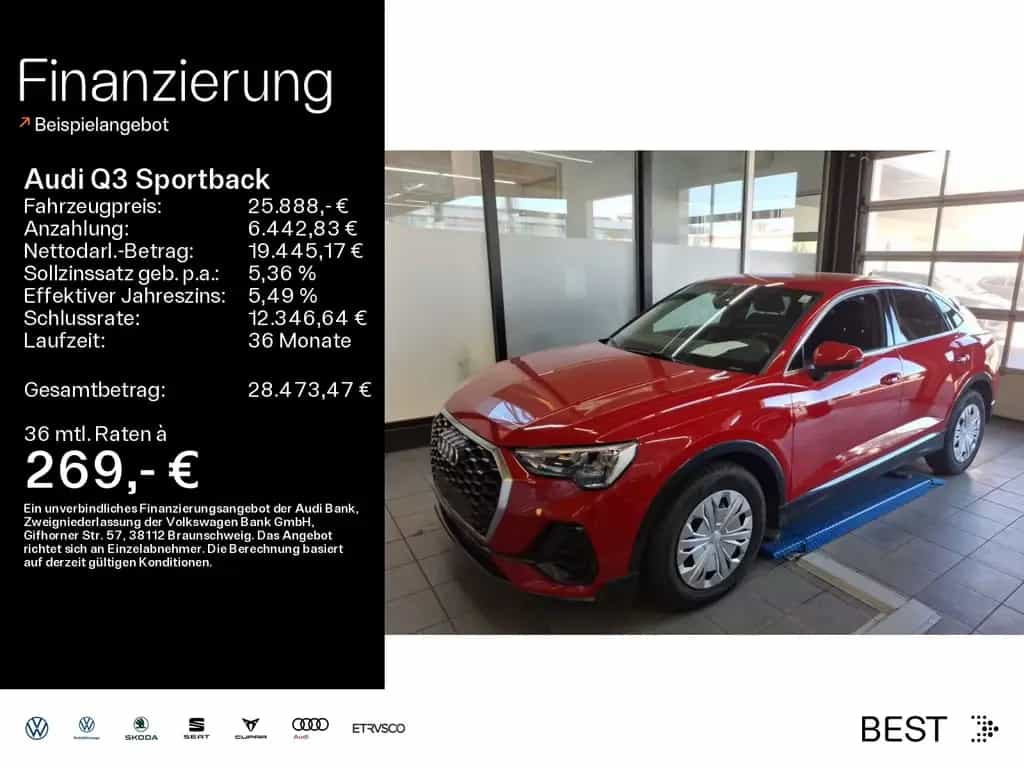 Audi Q3 Sportback 35 TDI Assist, Navi, Business 11/2021-photo-0