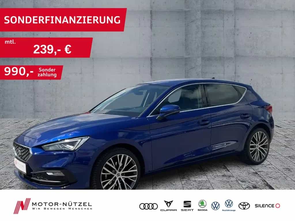 Seat Leon 1.5 TSI XCELLENCE Voll-LED+NAV+ACC+SHZ+RFK 08/2020-photo-0