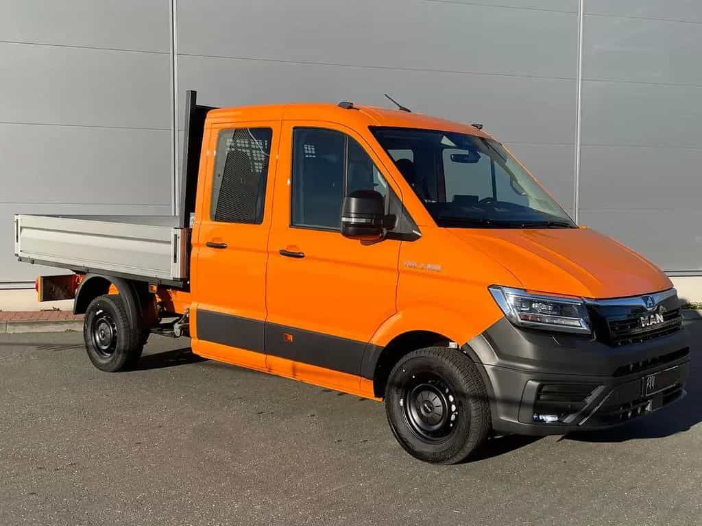 MAN TGE 3.160 Pritsche DOKA MR HECK AHK 3.5t ACC NAV 03/2026-photo-1