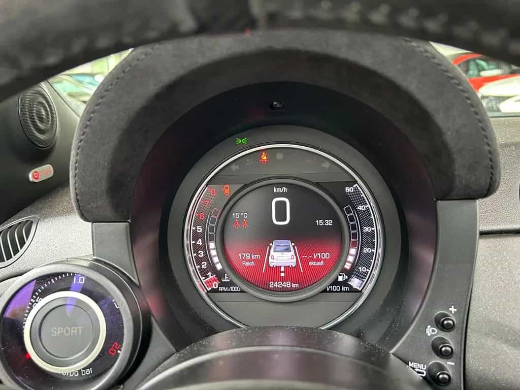 Abarth 595C Cabrio Competizione BEATS XEN CARPLAY PDC 04/2022-photo-15