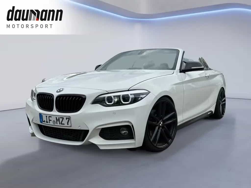 BMW 220 i Cabrio Aut. M Sport*LED*H/K*NaviProf*LHZ* 08/2019-photo-0