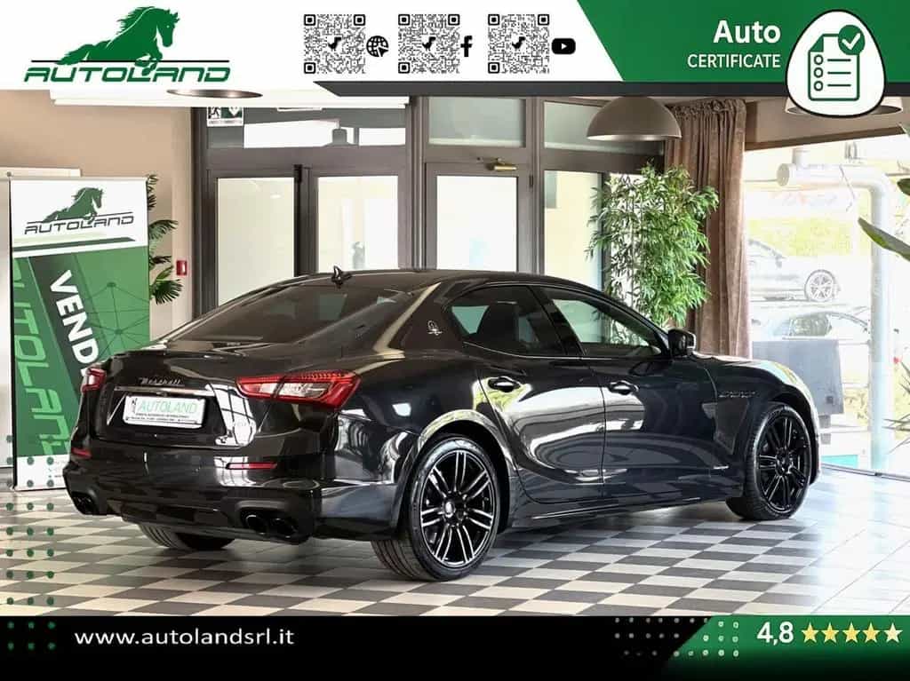Maserati Ghibli 3.0 V6 ds Granlusso 275cv auto m 01/2019-photo-2