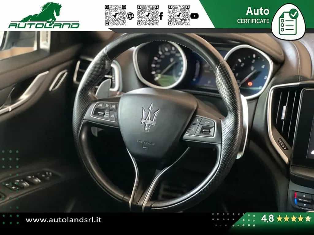 Maserati Ghibli 3.0 V6 ds Granlusso 275cv auto m 01/2019-photo-6