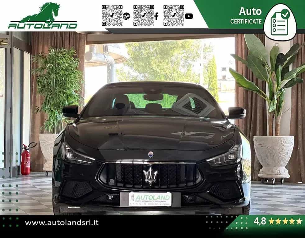 Maserati Ghibli 3.0 V6 ds Granlusso 275cv auto m 01/2019-photo-8