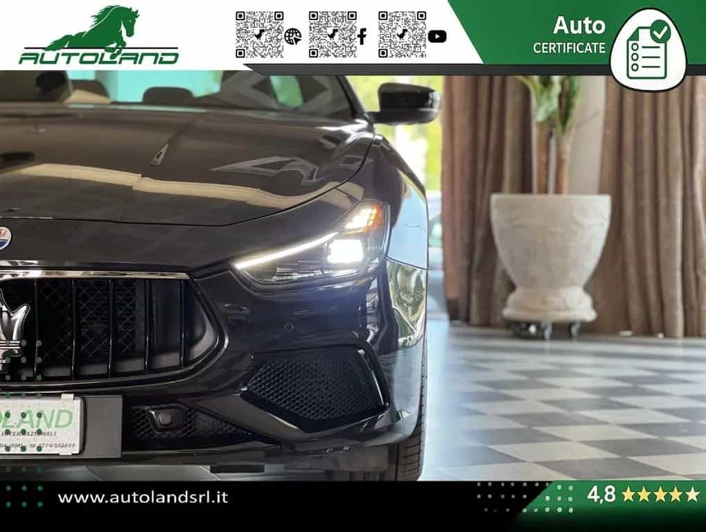 Maserati Ghibli 3.0 V6 ds Granlusso 275cv auto m 01/2019-photo-9