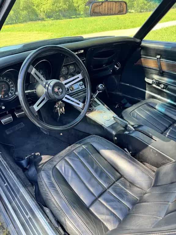 Corvette C3 mit Chromstoßstangen & H-Zulassung 09/1970-photo-10