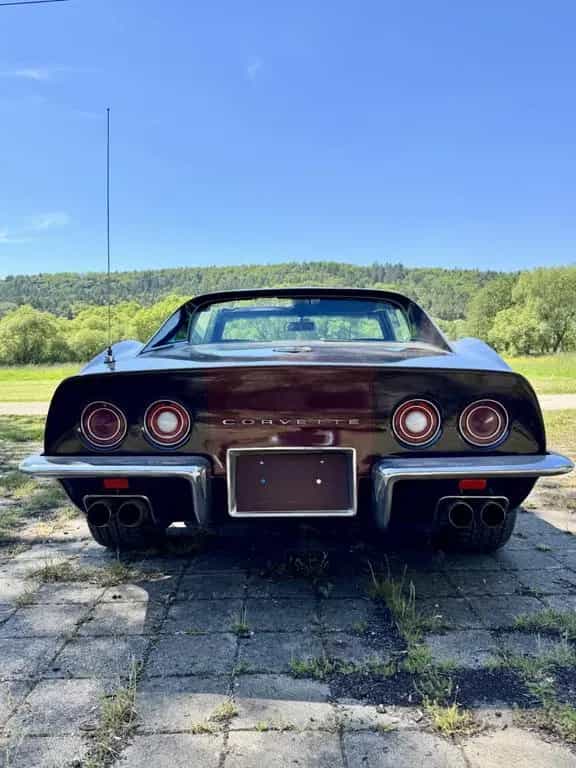 Corvette C3 mit Chromstoßstangen & H-Zulassung 09/1970-photo-13